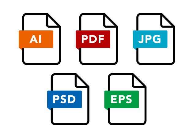 データ入稿してカッティングシート作成AI、PDF、JPG、PSD、EPS